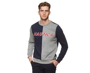 Nautica Men's Split Water Challenger Sweater - Navy