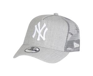 New Era Trucker Kids Cap - HEATHER NY Yankees grey