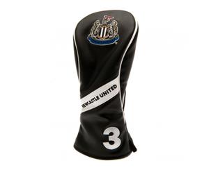 Newcastle United Fc Official Heritage Fairway Headcover (Black) - TA735