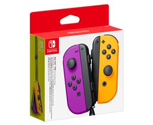 Nintendo Switch Joy-Con Controller Set - Neon Purple/Neon Orange