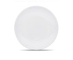 Noritake WoW Dune Porcelain Coupe Salad/Entre Plate 21cm White