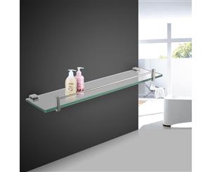 Ottimo Chrome Glass Shelf Holder Bath Shower Storage 500mm