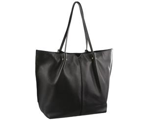 Pierre Cardin Soft Italian Leather Handbag (PC2602) - Black