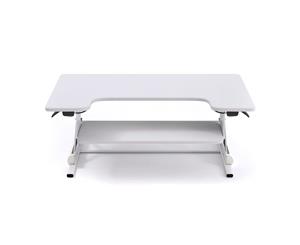 Pop_top Stand-up Height Adjustable Desk [pop top] - white