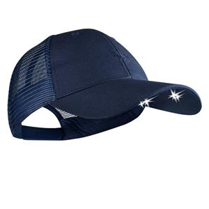 Powercap LED Navy Mesh Back Lighted Hats