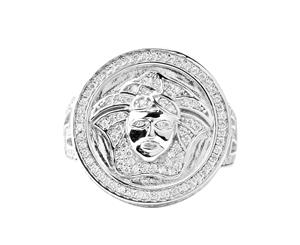 Premium Bling - Sterling 925 Silber Ring - MEDUSA