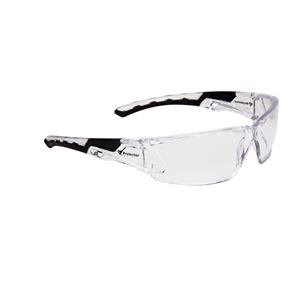 Protector Black Clear Safety Glasses