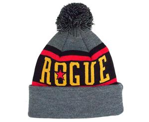Rogue Ale Grey Winter Pom Hat