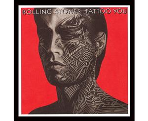 Rolling Stones - Tattoo You 12 Inch Album Cover Framed Print
