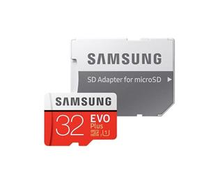 Samsung (MB-MC32GA/APC) Micro SDHC 32GB EVO Plus /w Adapter UHS-1 SDR104 Class 10