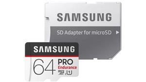 Samsung PRO Endurance 64GB Micro SDXC Memory Card