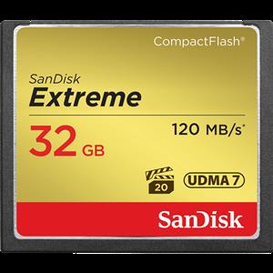 Sandisk Extreme 32GB SDCFXS-032G / SDCFXSB-032G CompactFlash (CF)