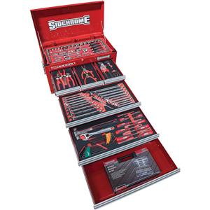 Sidchrome 199 Piece 6 Drawer Tool Kit Chest