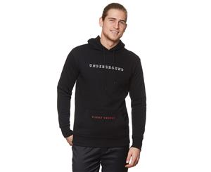 Silent Theory Men's Places Hoodie - Washed Black