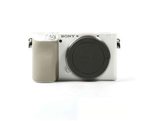 Sony Alpha A6100 Body Only Digital Mirrorless Cameras - White