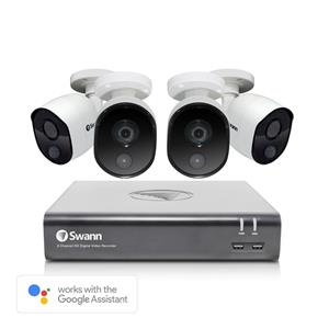 Swann 8 Channel Security System 1080p Full HD With 1TB HDD And 4 x 1080p Thermal Sensing Cameras