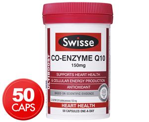 Swisse Ulti Boost Co Enzyme Q10 150Mg 50 Caps