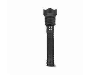 Tactical Zoom 3 Mode Most Powerful XHP70.2 LED Flashlight Lamp USB Hunting Torch