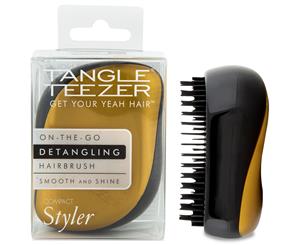 Tangle Teezer On-The-Go Detangling Hairbrush - Golden Goddess
