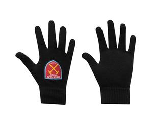 Team Unisex Knit Glove Kids - West Ham