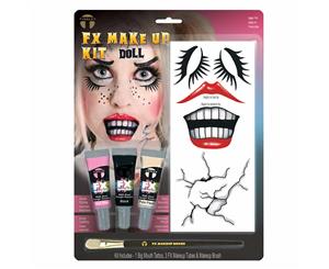 Tinsley FX Makeup & Temporary Tattoo Kit - Doll Face