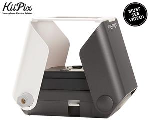 Tomy KiiPix Smartphone Instant Film Printer - Black