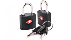 Travel Blue Twin Pack Identi Travel Sentry Approved Lock