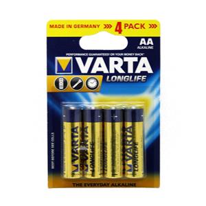 Varta AA Alkaline Batteries - 4 Pack