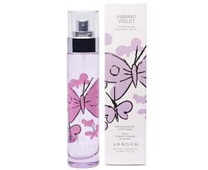 Vibrant Violet - Natural Aromatherapy Body Mist Spray with Violet Mandarin Cucumber & Lemon Myrtle