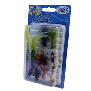 Wildfish Bass Flies 10 Pack