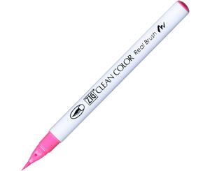 ZIG Kuretake Clean Colour Real Brush Pen 003 Fluorescent Pink