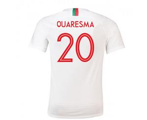 2018-2019 Portugal Away Nike Football Shirt (Quaresma 20)