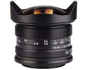 7artisans Photoelectric 7.5mm f/2.8 Lens for Sony E-Mount - Black