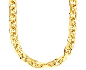 925 Sterling Silver Anchor Chain - 8mm gold