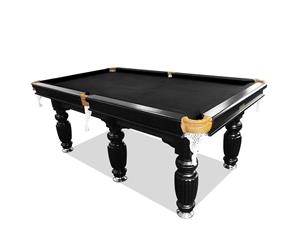 9FT Luxury Black Slate Pool / Snooker / Billiard Table