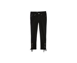 AG Adriano Goldschmied Girls Luella Lace-Up Skinny Ankle Jeans