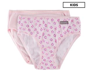 Absorba Girls' Underpants 2-Pack - Pink