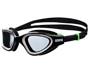 Arena Adult Training Goggles Envision Black/Smoke/Green