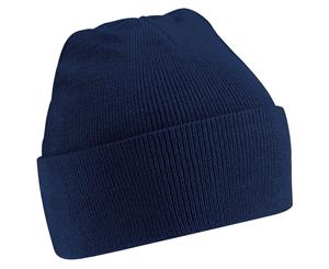 Beechfield Unisex Junior Kids Knitted Soft Touch Winter Hat (French Navy) - RW245