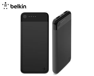 Belkin 10000mAh Power Bank Portable Battery Charger w/ USB/Lightning Port Black