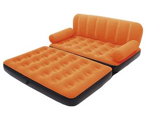 Bestway Inflatable Couch Chair Sofa Air Bed Mattresses Sleeping Mats - Orange