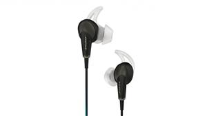 Bose QuietComfort 20 Noise Cancelling In-Ear Headphones for Apple Devices - Black