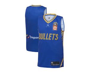 Brisbane Bullets 19/20 Youth Authentic NBL Basketball Home Jersey