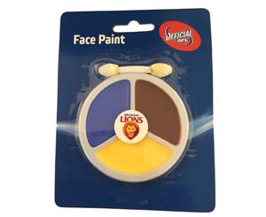 Brisbane Lions AFL Face Paint * Team Colour Paint