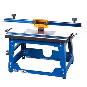 Carbatec Bench Phenolic Router Table Kit w/ Mount Plate And Precision Fence