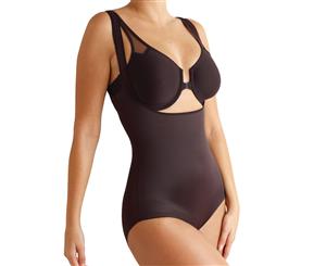 Cupid Firm Control Shaping Black Torselette Bodybriefer 2246-E