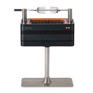 Everdure by Heston Blumenthal FUSION Electric Ignition Charcoal Barbeque with Pedestal