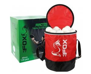Fox Practice TT Balls & Bag (Pk120)