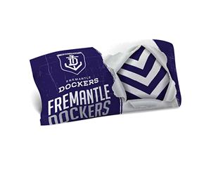 Fremantle Dockers AFL Team Logo Pillow Case Single Pillowslip