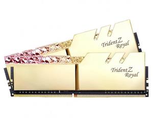 G.Skill Trident Z Royal Gold (F4-3000C16D-16GTRG) 16GB Kit (8GBx2) DDR4 3000 Desktop RAM